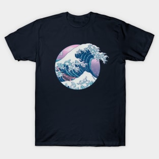 The Great Wave - Retro Style T-Shirt